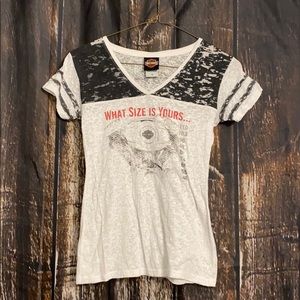H-D sheer t-shirt
